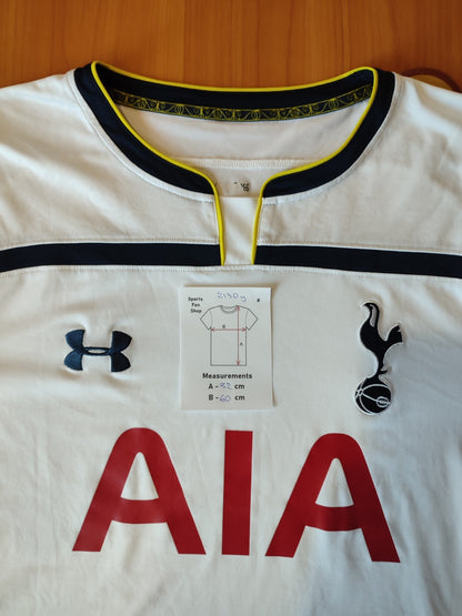 Tottenham Hotspur 2014 2015 home Size XL Under Armour Spurs shirt jersey maillot