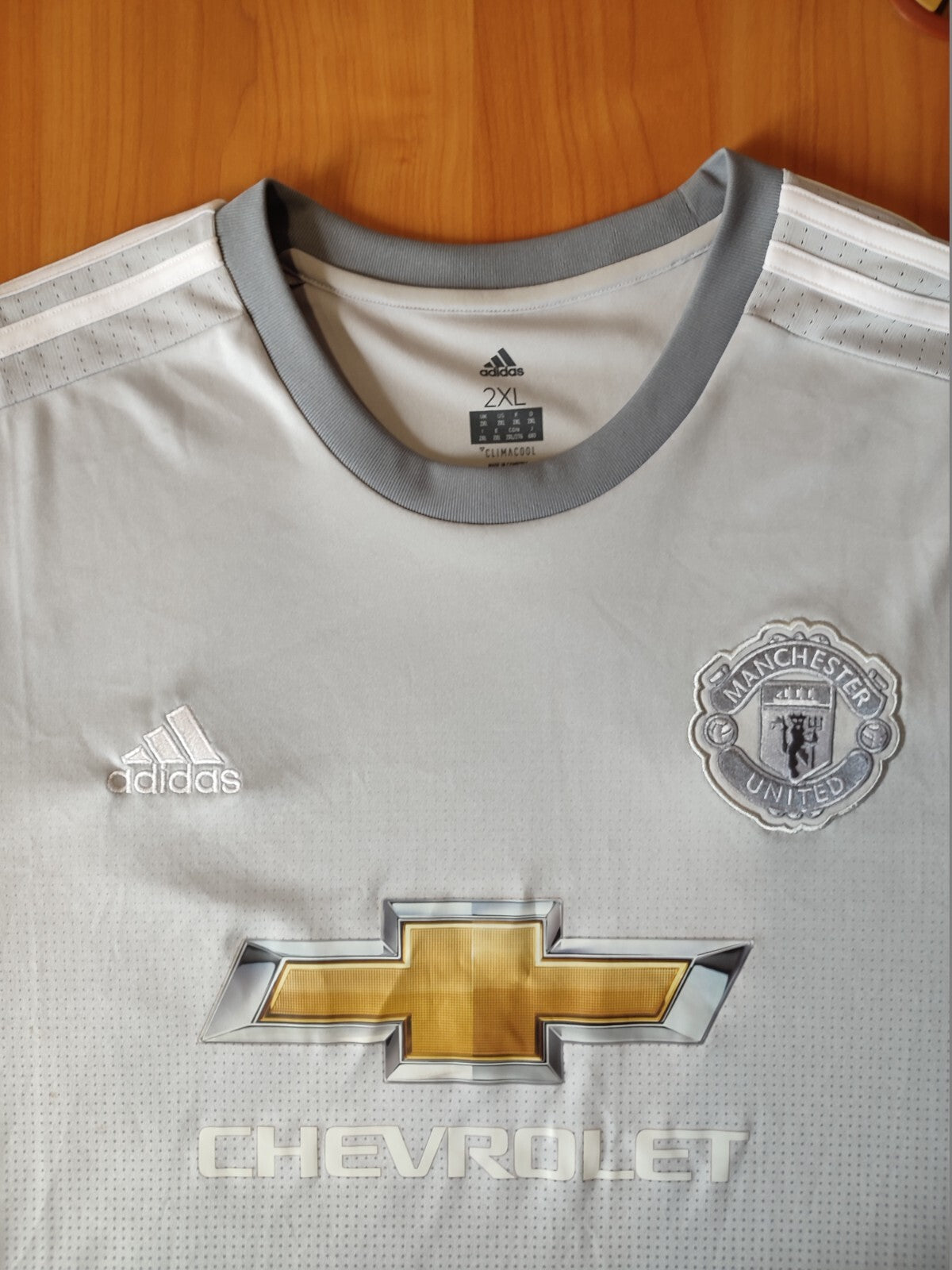 Manchester United 2017 2018 3rd Size 2XL football soccer shirt jersey third XXL