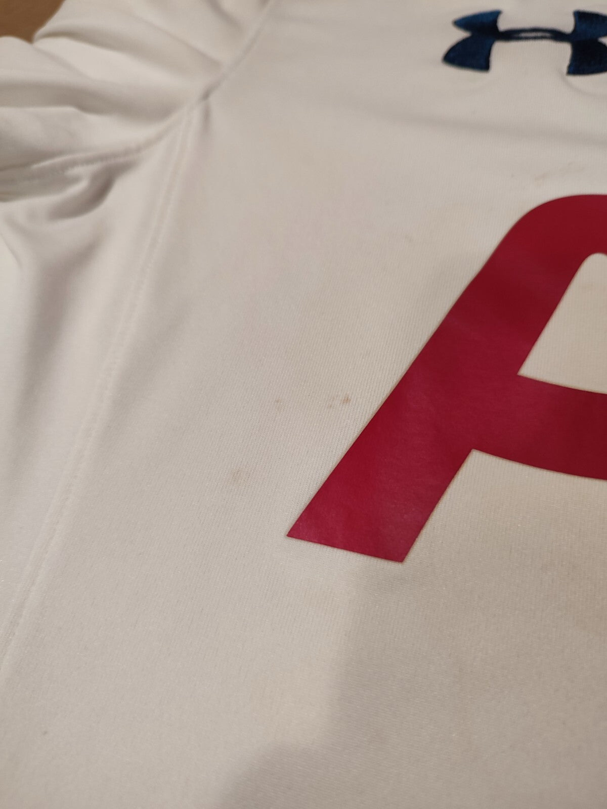 Tottenham Hotspur 2016 2017 home Sz M Under Armour Spurs shirt jersey kit trikot