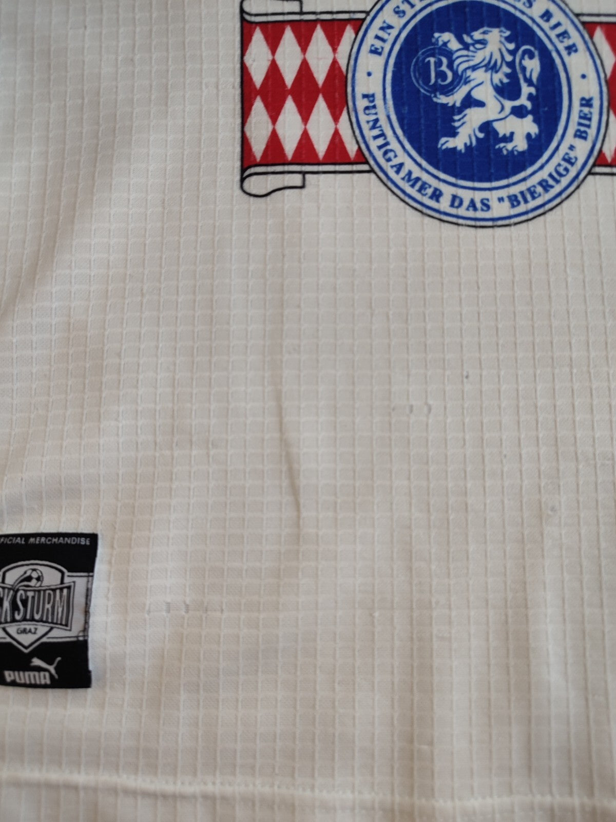 SK Sturm Graz 1999 2000 home Size S Puma soccer shirt jersey football kit Small