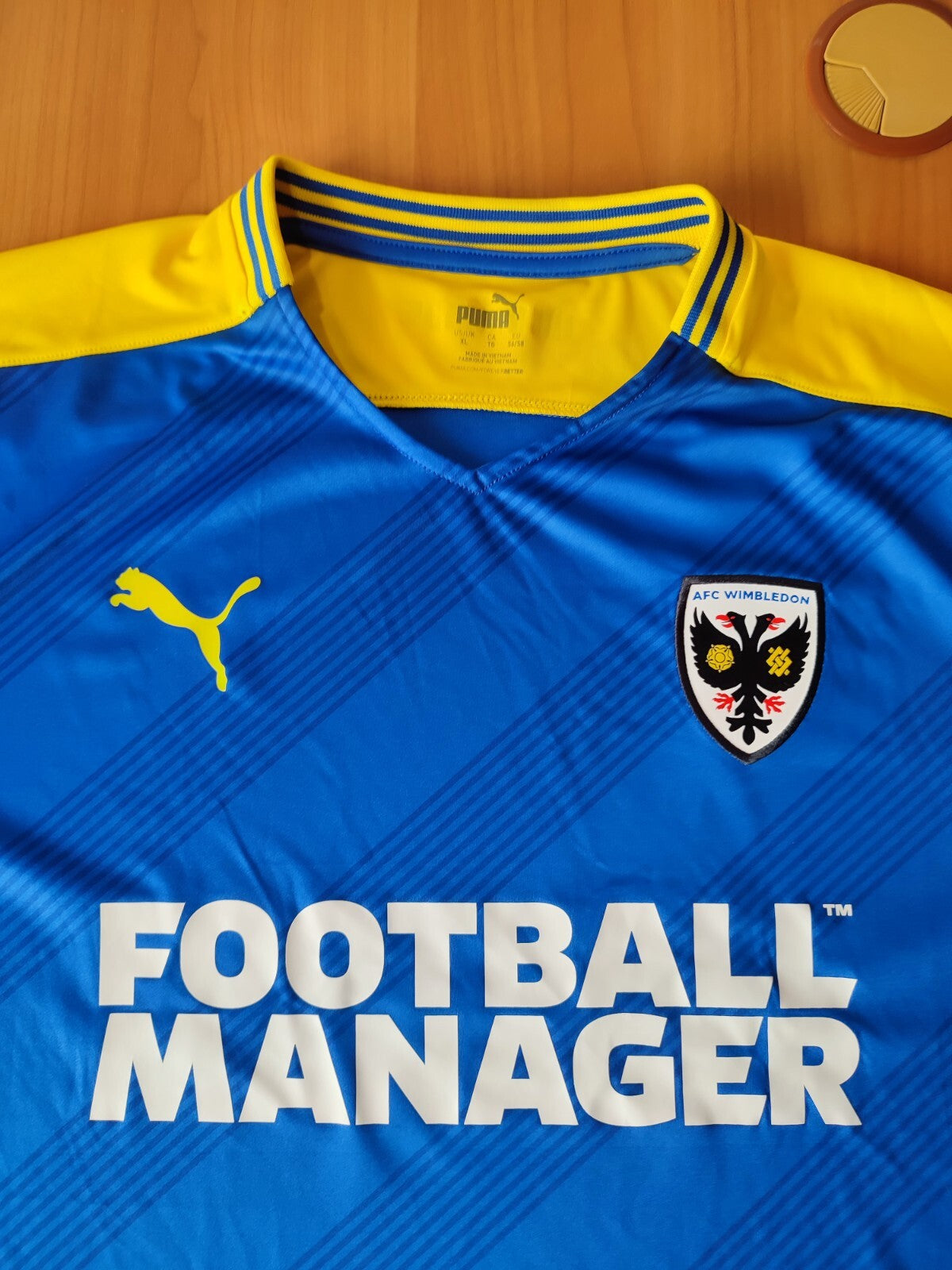 AFC Wimblendon 2020 2021 2022 home Size XL shirt jersey football soccer kit tee