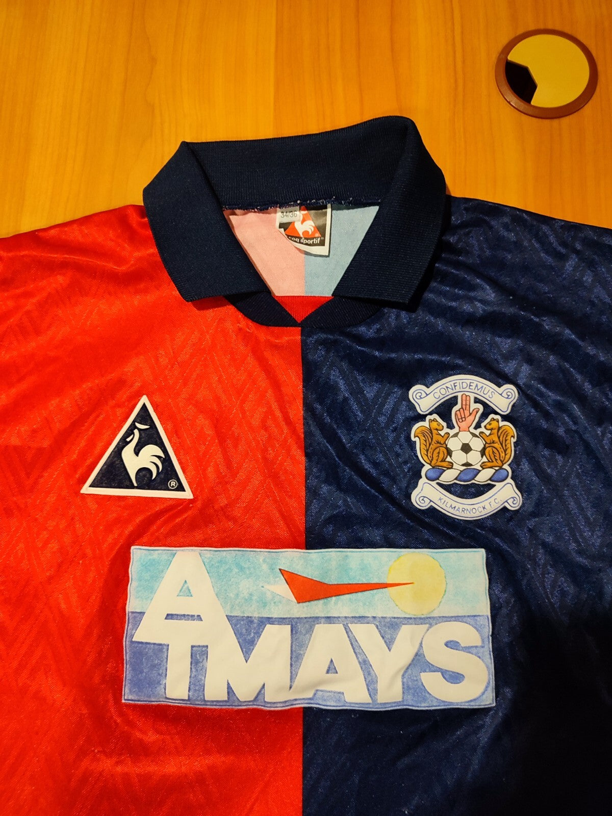 Kilmarnock 1996 1997 third Size 34/36" football shirt jersey maillot kit tee 3rd