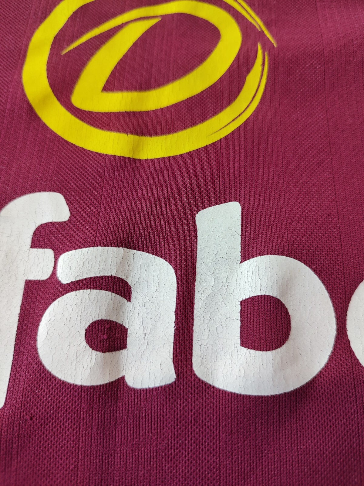 Aston Villa 2013 2014 home Sz M Macron shirt jersey soccer football maillot kit