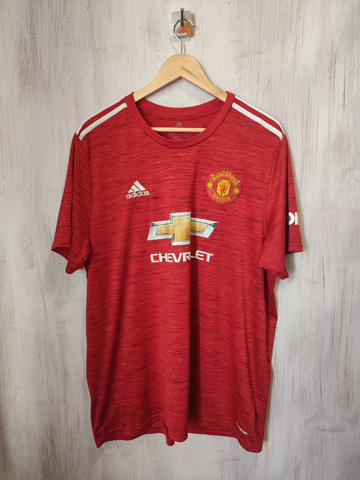 Manchester United 2020 2021 home Size 2XL shirt jersey football soccer kit XXL
