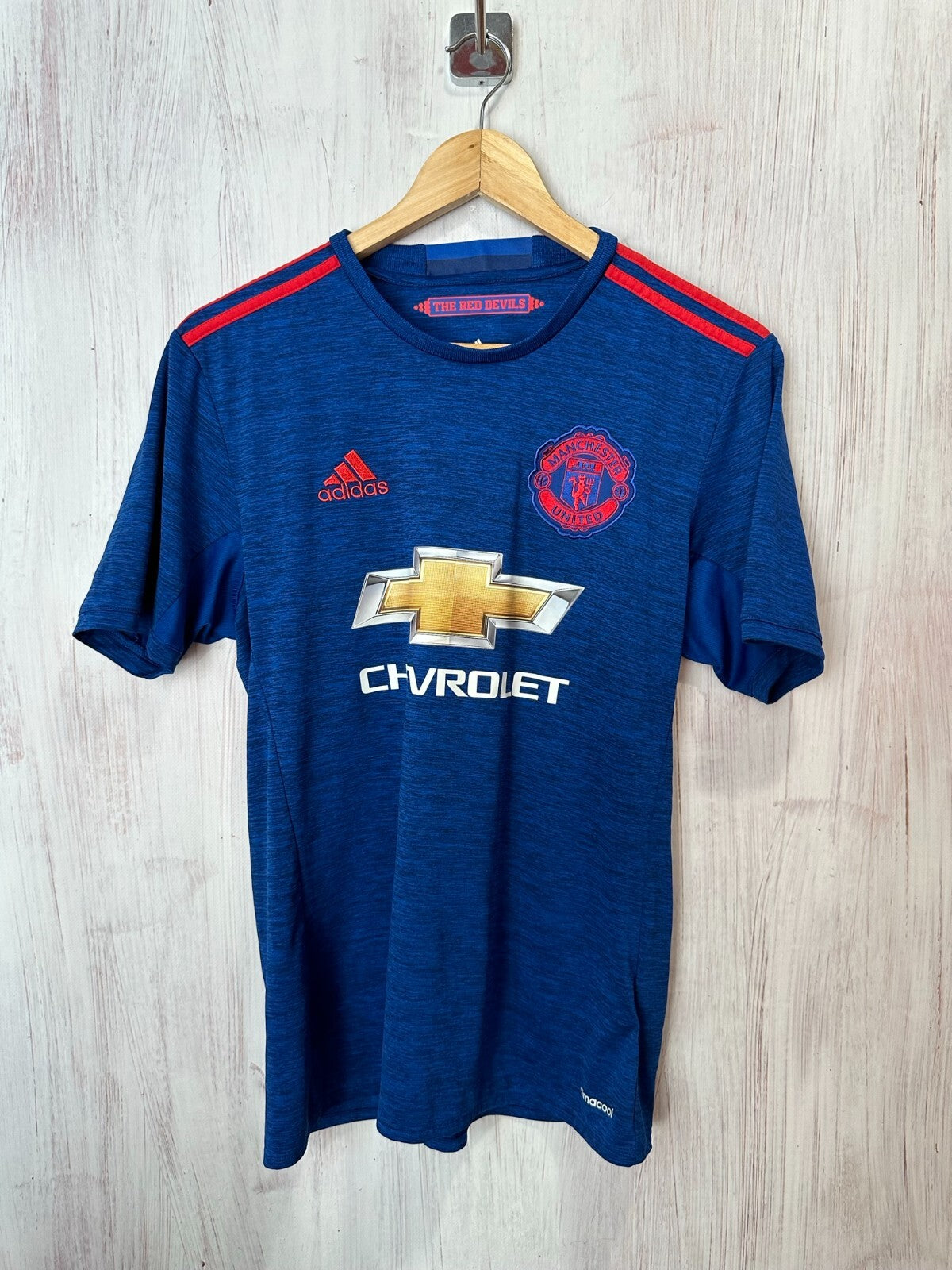 Manchester United 2016 2017 away Size S Adidas shirt jersey football kit soccer