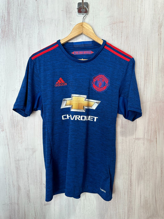 Manchester United 2016 2017 away Size S Adidas shirt jersey football kit soccer