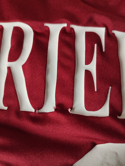 kids AS Roma 2010 2011 home Youth XL shirt jersey football soccer kit Borriello