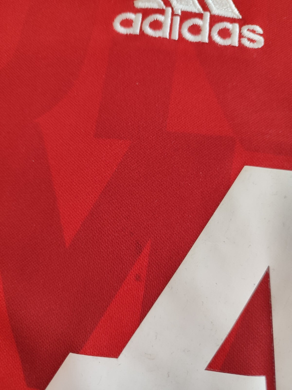 Manchester United 2015 2016 2017 training Sz XS Adidas soccer shirt football kit