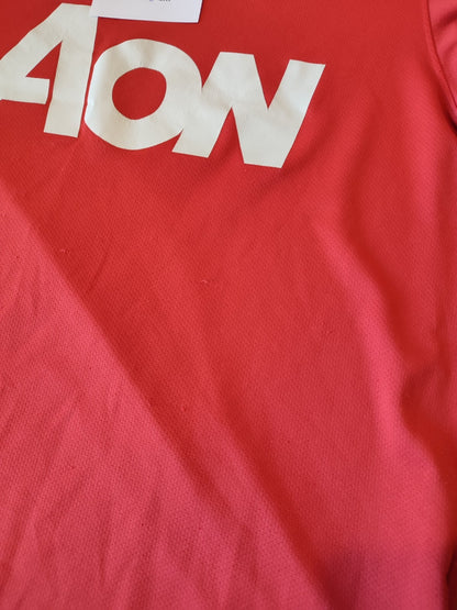 Manchester United 2010 2011 home Size S shirt jersey soccer football maillot kit