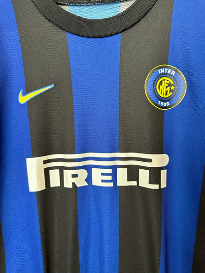 KIDSInter Milan 2003 2004 home Sz XL Nike Internazionale shirt jersey kit Youth