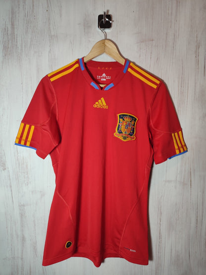 Spain national team 2010 2011 home Adidas Sz S soccer shirt jersey football kit
