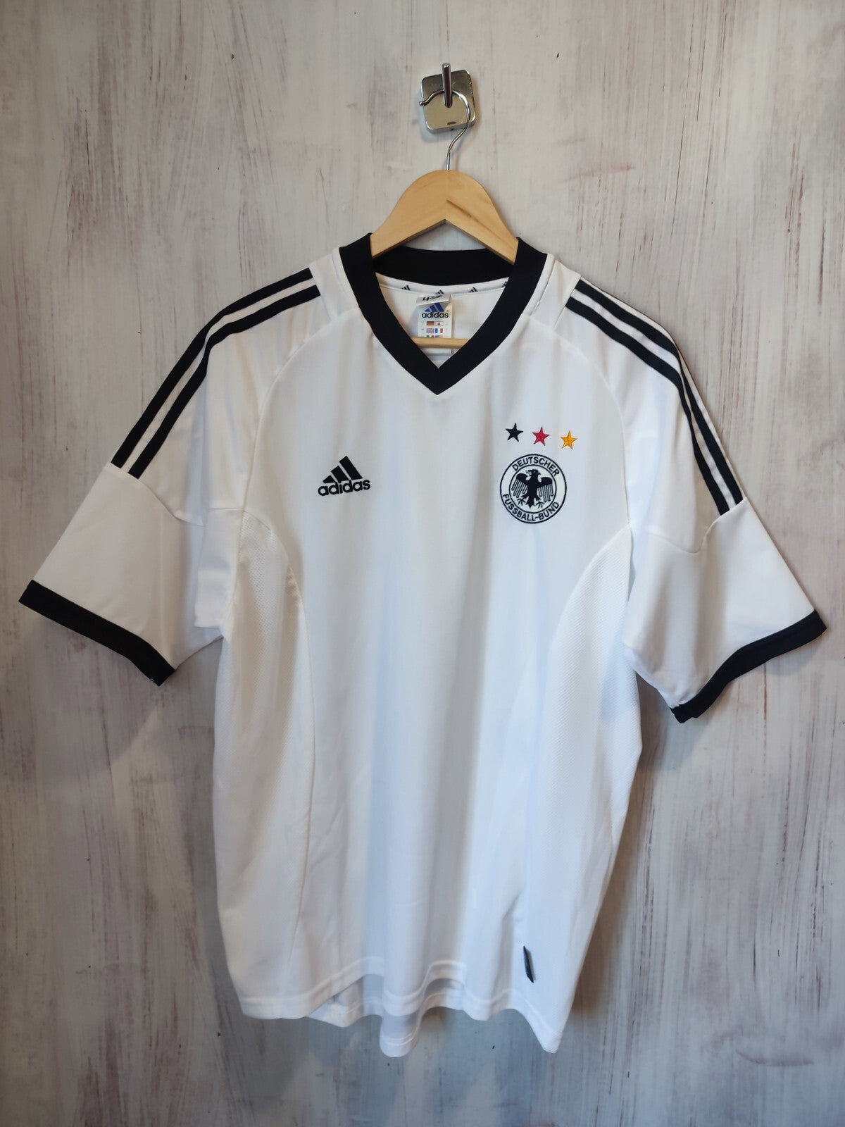 Deutschland 2002 2003 2004 home Size L Germany shirt jersey football soccer kit