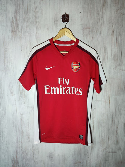 Arsenal London 2008 2009 2010 home Size S Nike football shirt soccer jersey kit