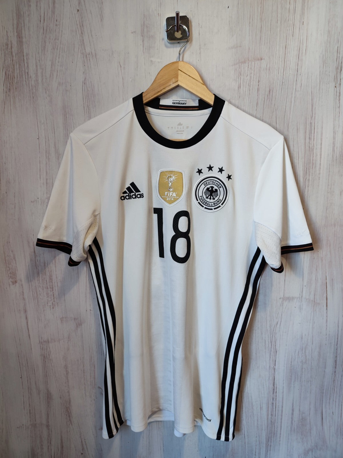 Deutschland 2015 2016 home Size S Germany shirt soccer jersey football kit Kroos