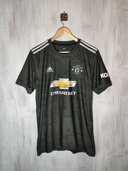 Manchester United 2020 2021 away Size L Adidas shirt soccer kit football jersey
