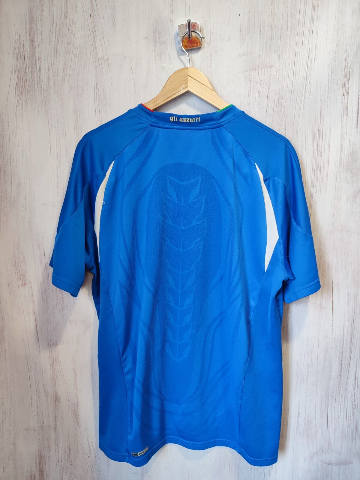 Italy national team 2010 2011 home Sz XL Puma shirt jersey soccer Italia kit tee