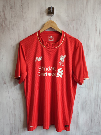 FC Liverpool 2015 2016 home Size L shirt soccer jersey football maillot kit tee