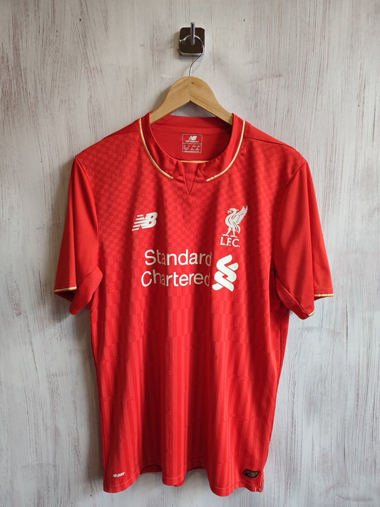 FC Liverpool 2015 2016 home Size L shirt soccer jersey football maillot kit tee