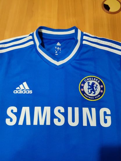 Chelsea London 2013 2014 home Size S Adidas shirt soccer jersey football kit tee