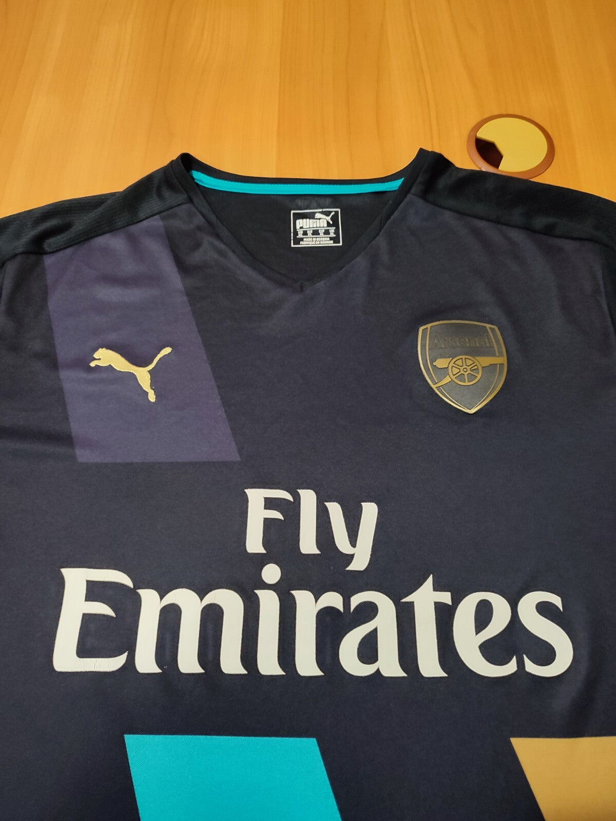 Arsenal London 2015 2016 third Size XL Nike soccer shirt jersey football 3rd kit