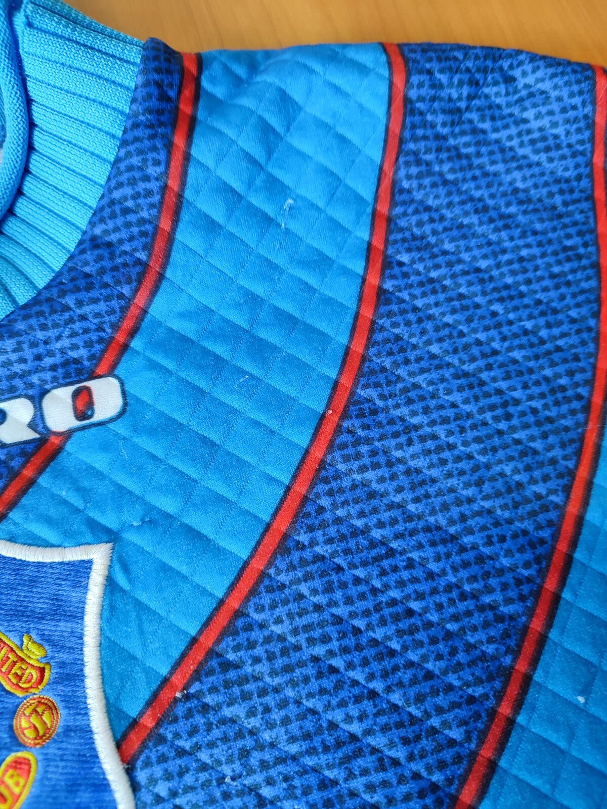 YOUTH Manchester United 1995 1996 goalkeeper Size Y kit shirt jersey football GK