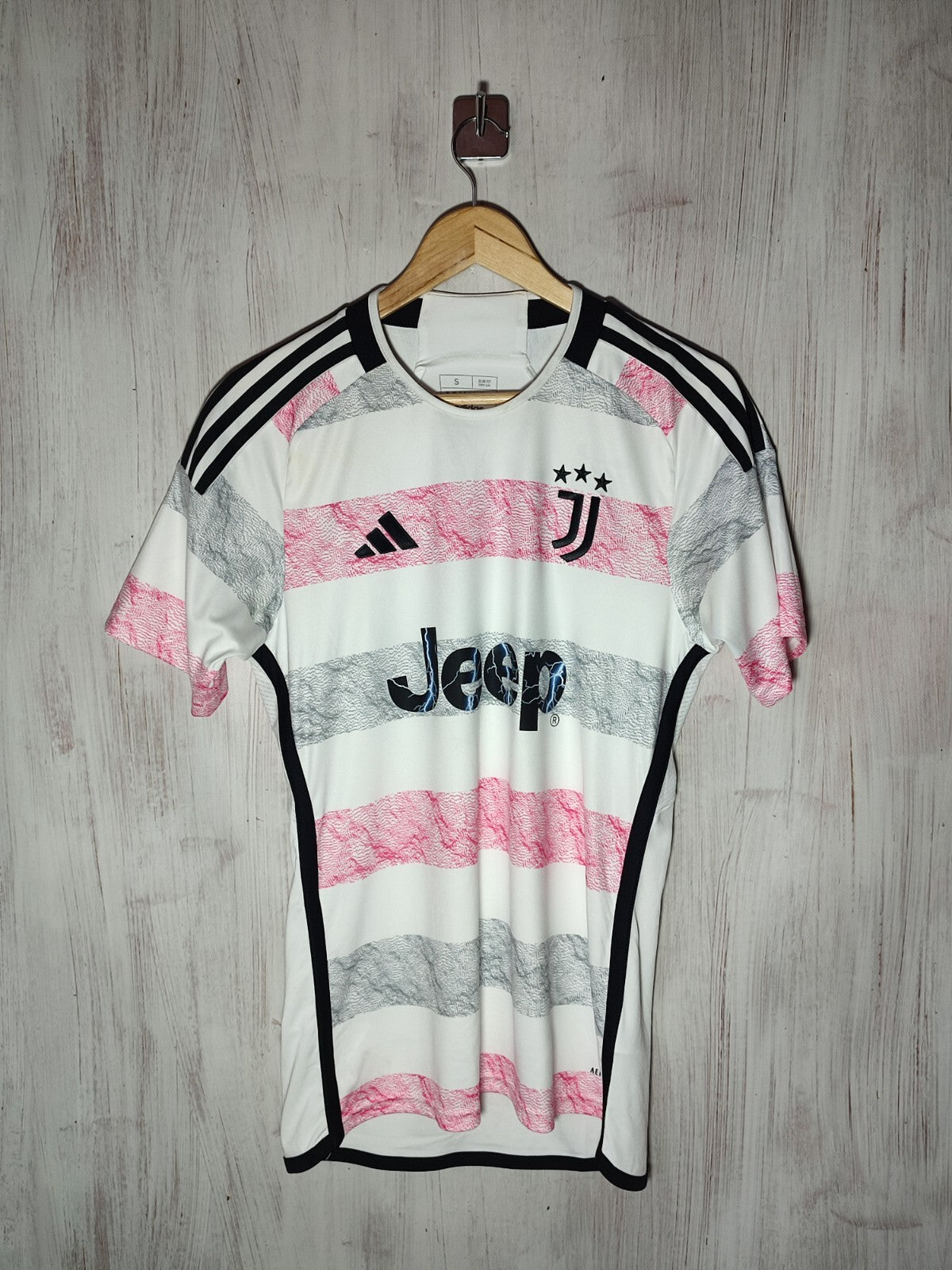 Juventus 2023 2024 away Sz S football shirt jersey soccer maillot trikot kit tee