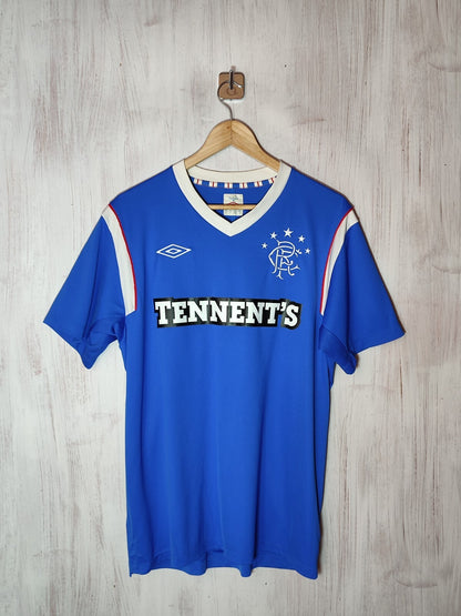 Glasgow Rangers 2011 2012 home Size L football soccer shirt jersey kit tee Umbro