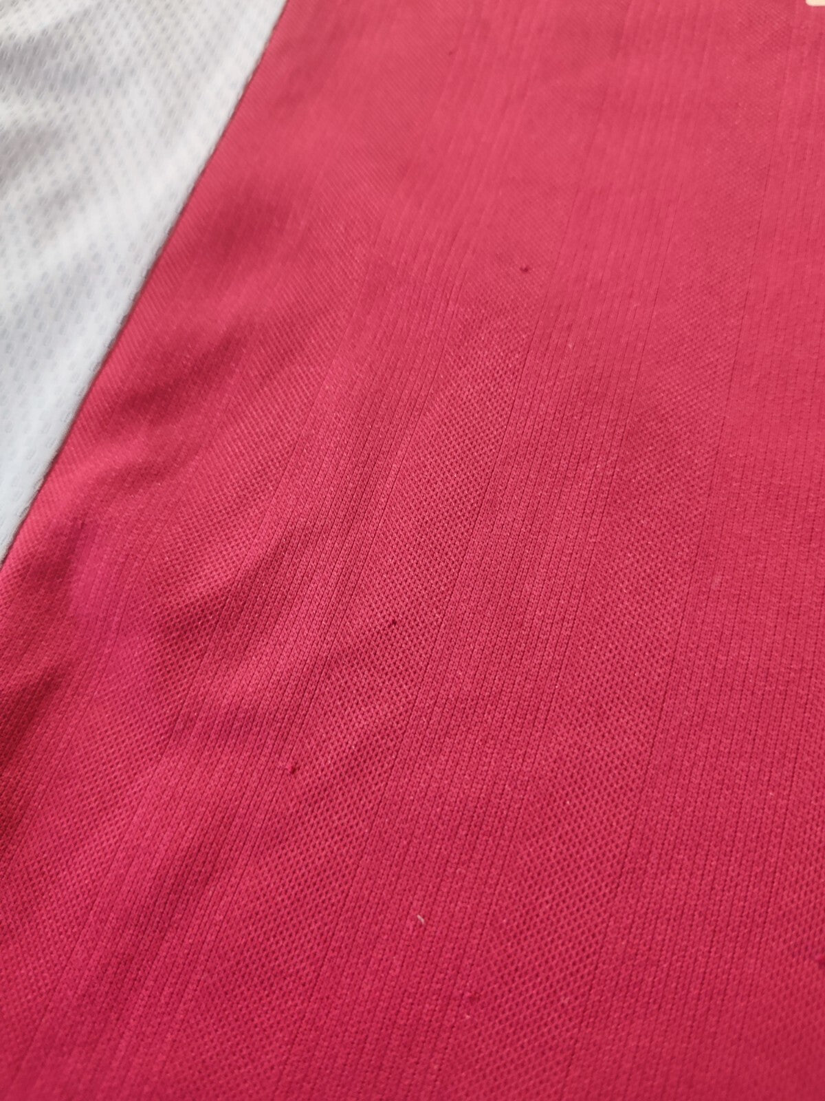 Aston Villa 2013 2014 home Sz M Macron shirt jersey soccer football maillot kit