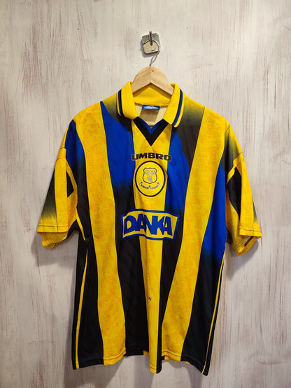 FC Everton 1996 1997 1998 away Sz XL Umbro shirt jersey soccer kit football tee