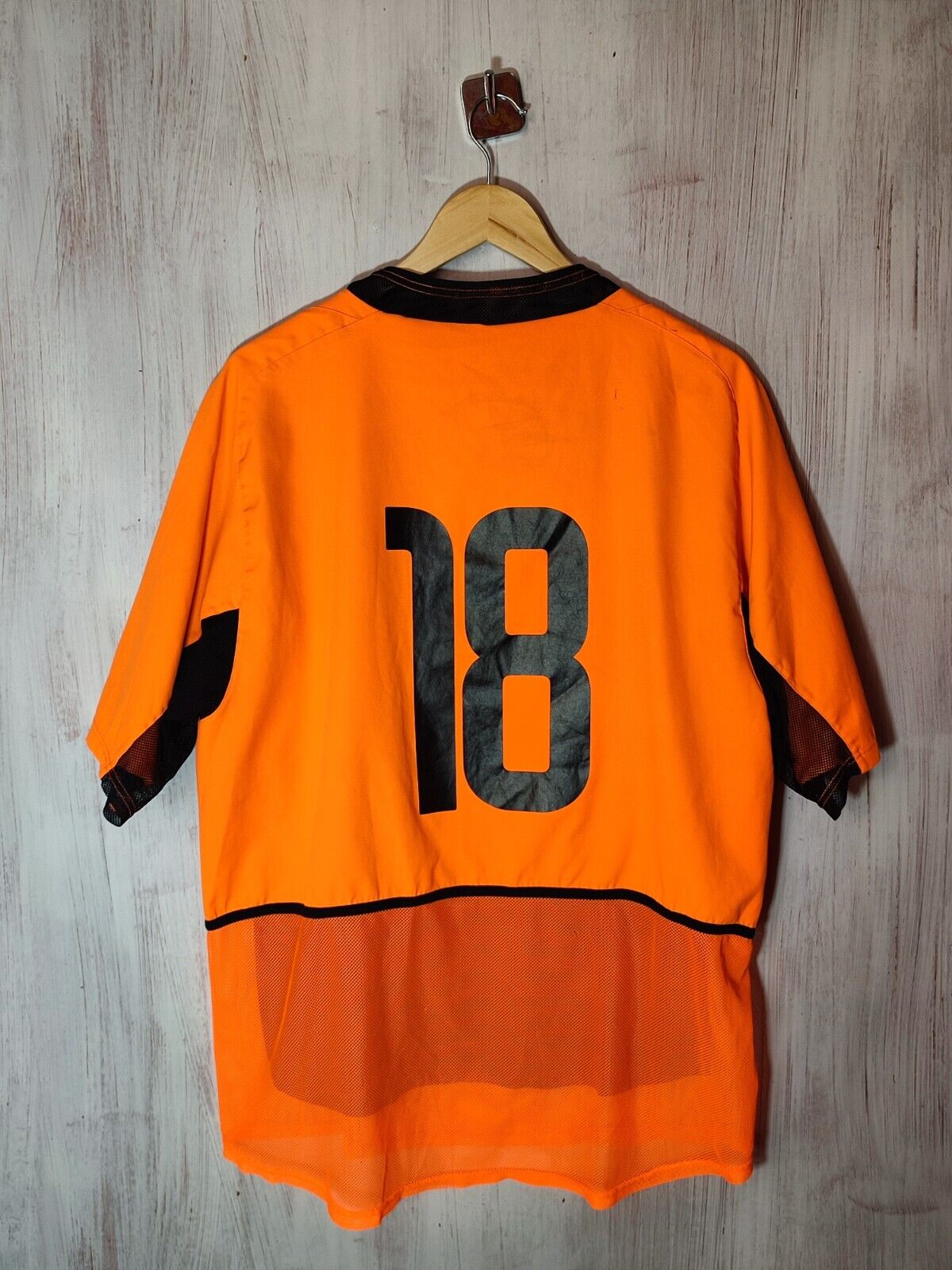 AUTHENTIC Netherlands 2002 2004 home Sz XL Holland shirt jersey soccer football