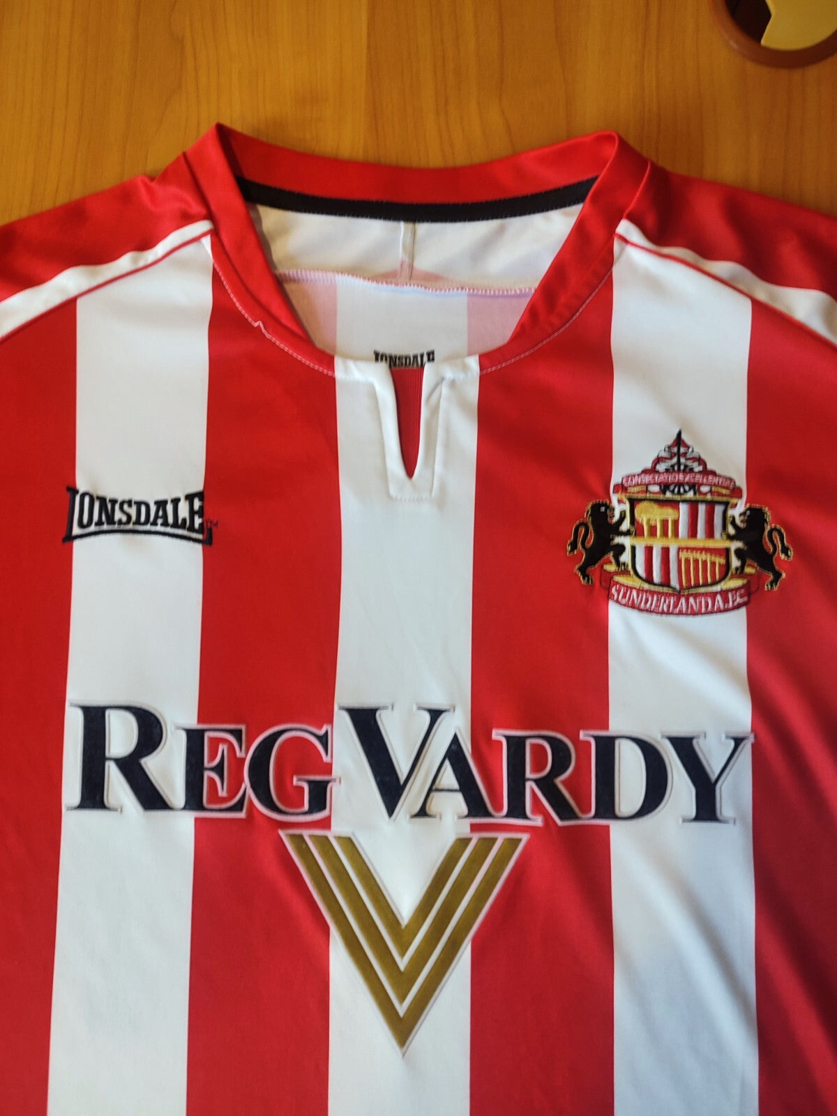 FC Sunderland 2005 2006 2007 home Sz M Nike football shirt soccer jersey kit tee