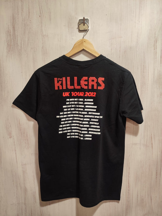 The Killers Battle Born UK Tour 2012 Sz M Gildan shirt jersey tee trikot maillot