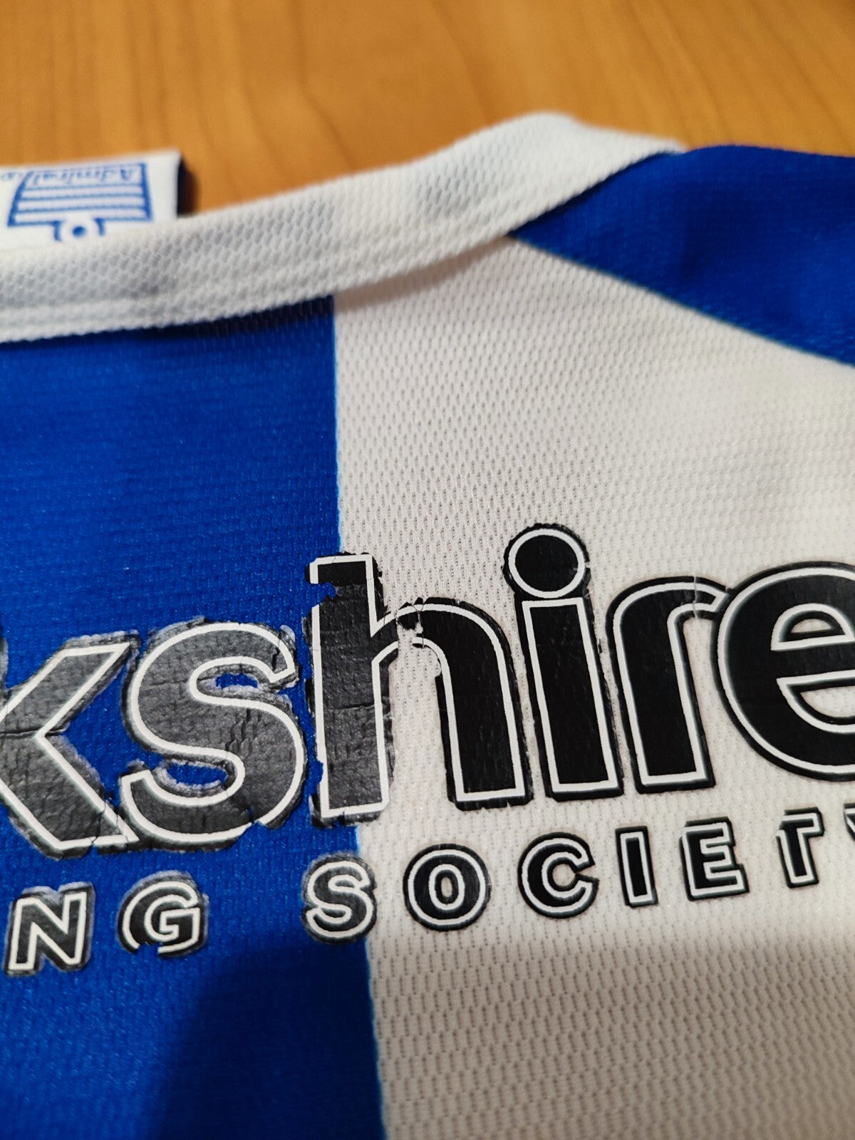 Huddersfield Town 2005 2006 2007 home Sz L shirt jersey football soccer Admiral