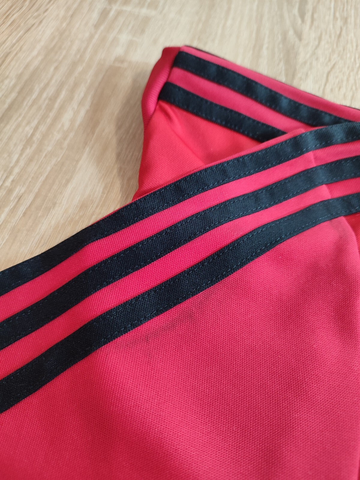 Manchester United 2015 2016 2017 training Sz XS Adidas soccer shirt football kit