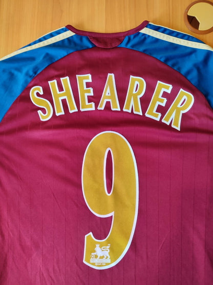 Newcastle United 2006 2007 away Size M Adidas football shirt jersey kit Shearer