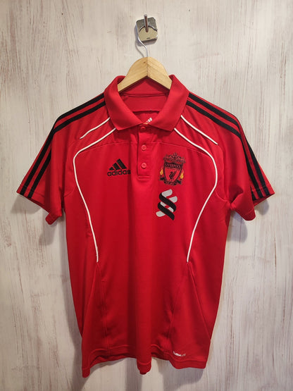 FC Liverpool 2010 2011 training Sz S Adidas shirt soccer football jersey kit tee