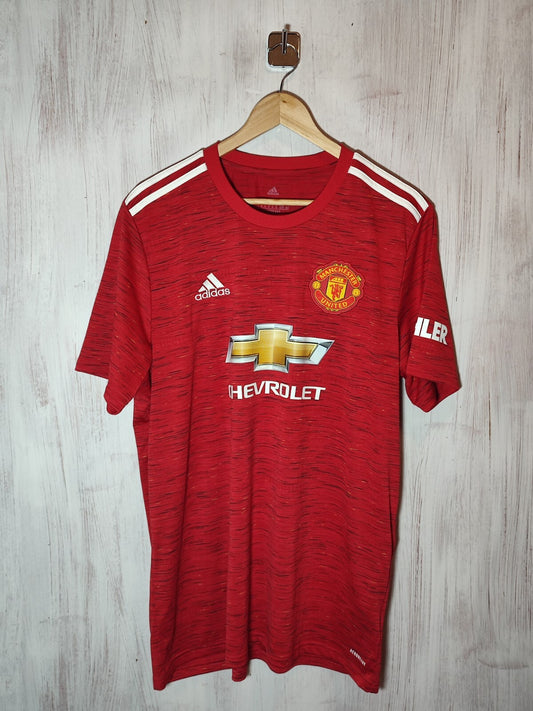 Manchester United 2020 2021 home Sz XL shirt jersey maillot football soccer kit