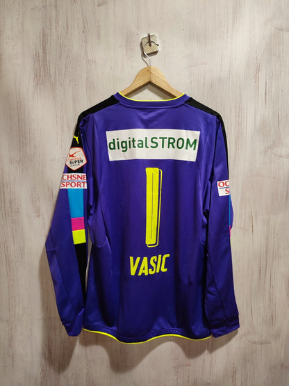 Grasshopper Zurich 2016 2017 GK Size L Puma football jersey goalkeeper L/S Vasic