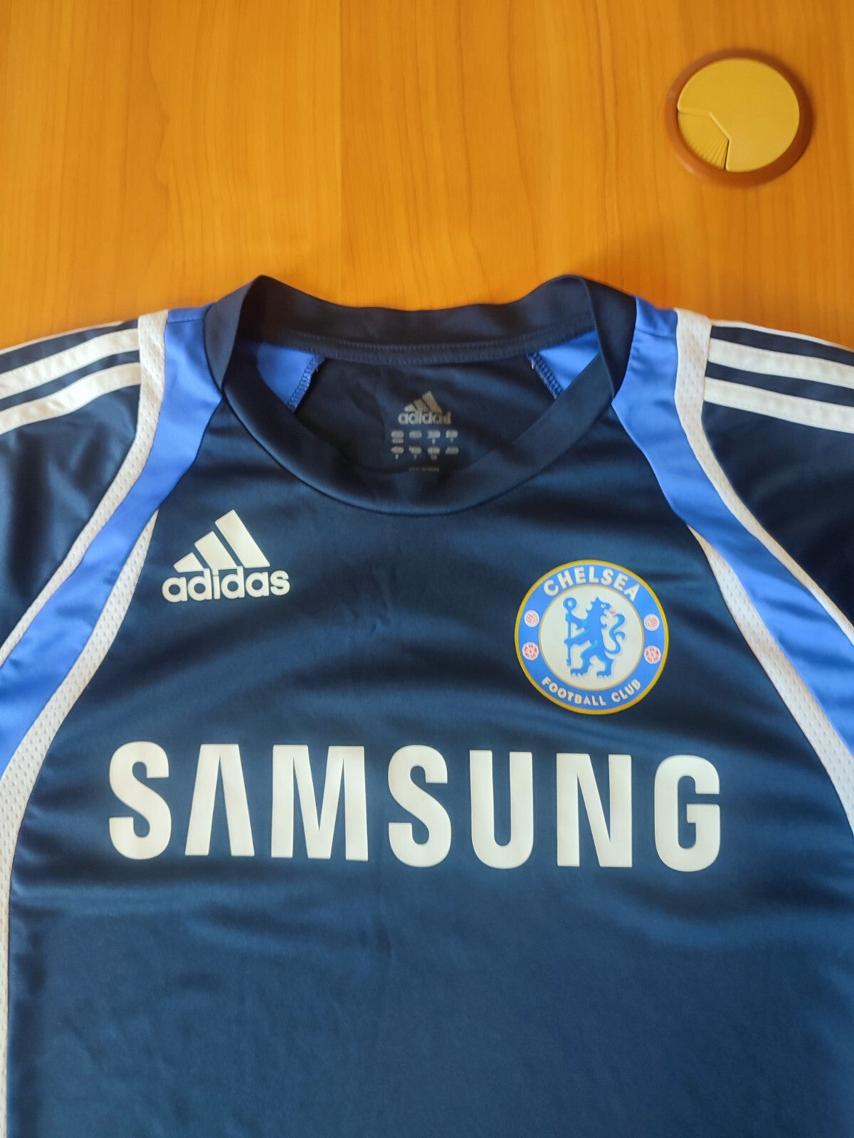 Chelsea London 2009 2010 training Sz XL Adidas shirt soccer jersey football kit