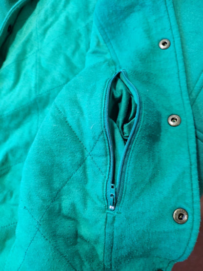 Nike Size S jacket sweater sweatshirt Hoodie Green Zip Top training