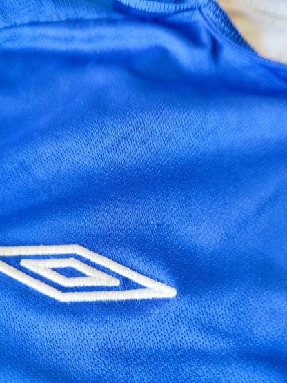 FC Everton 2005 2006 home Sz S Umbro football shirt jersey soccer kit tee Arteta