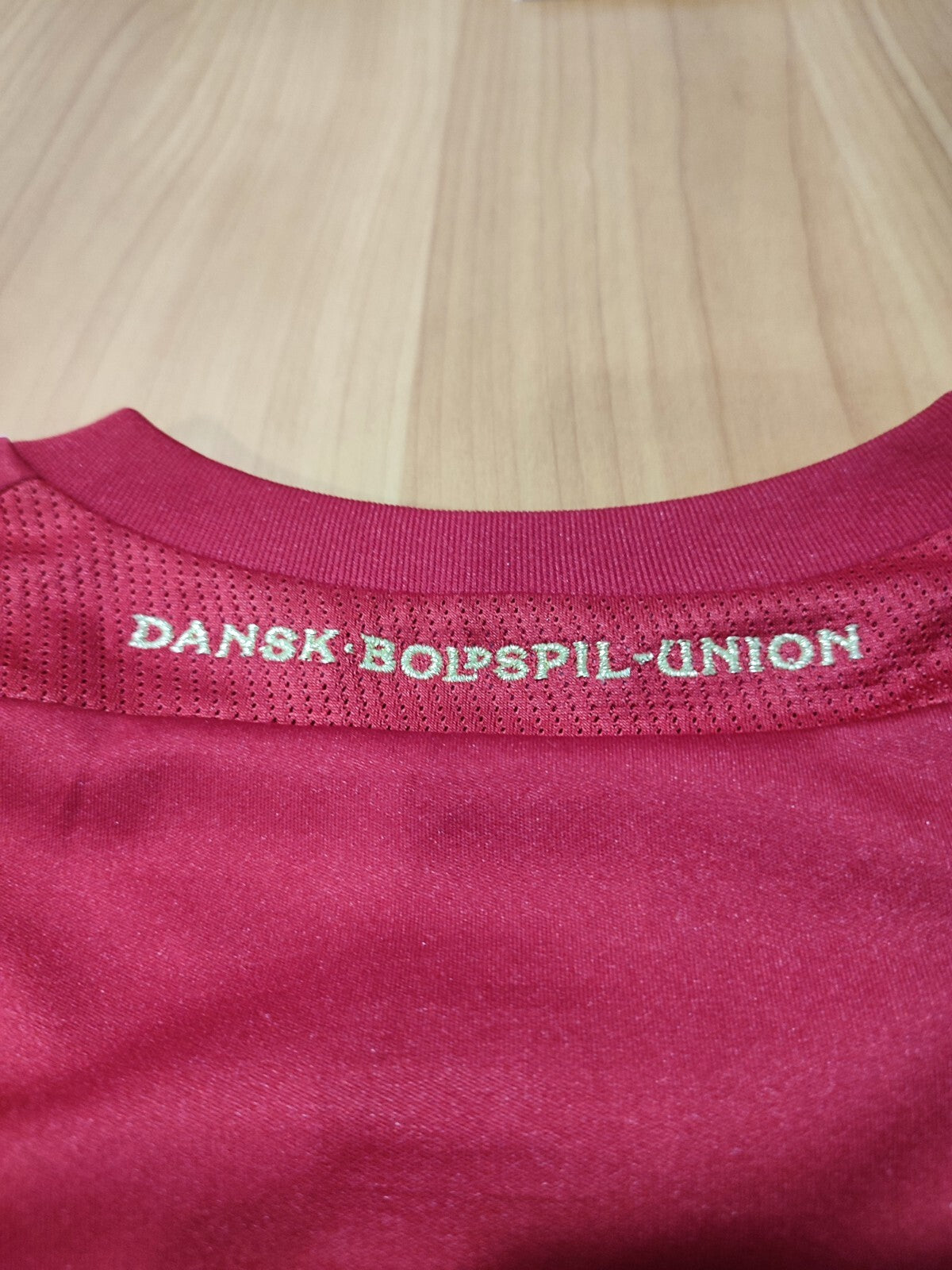 AUTHENTIC Denmark 2008 2009 2010 home Size XL shirt jersey football kit tee L/S