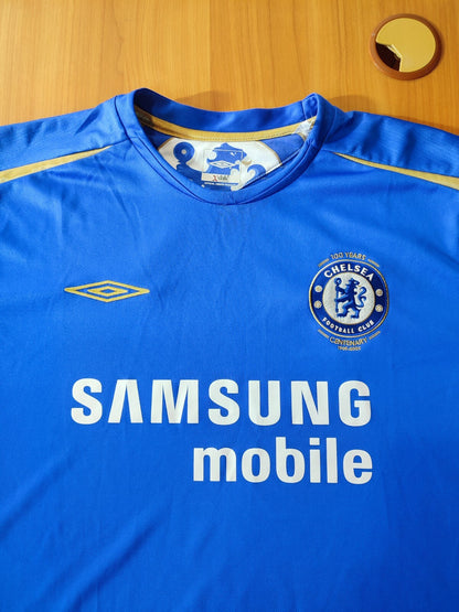 Chelsea London 2005 2006 home Sz 2XL Umbro shirt jersey football soccer kit XXL