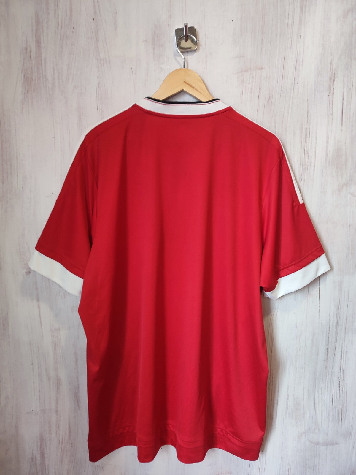 Manchester United 2015 2016 home 2XL Adidas soccer shirt jersey football kit XXL