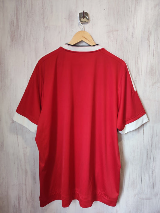 Manchester United 2015 2016 home 2XL Adidas soccer shirt jersey football kit XXL