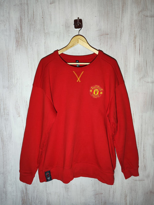 Manchester United 2023 New Year Size XL Adidas football soccer sweater pullover