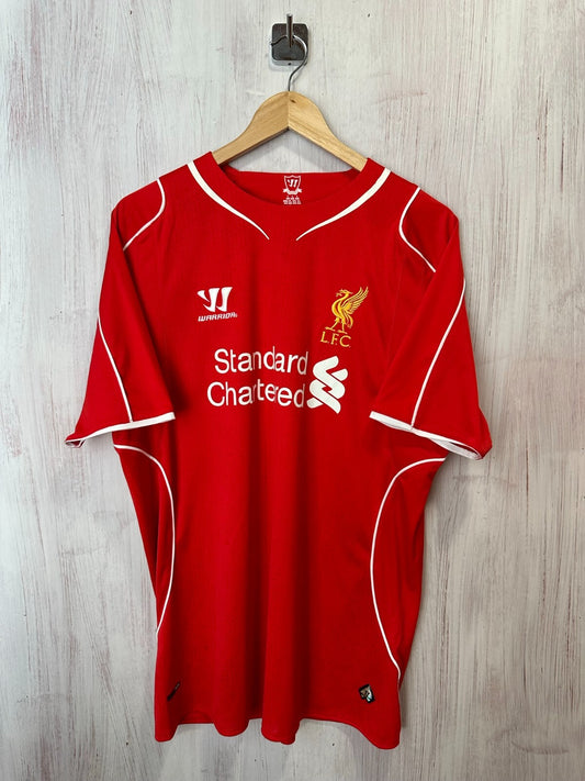 FC Liverpool 2014 2015 home Size L Warrior football shirt jersey kit tee soccer