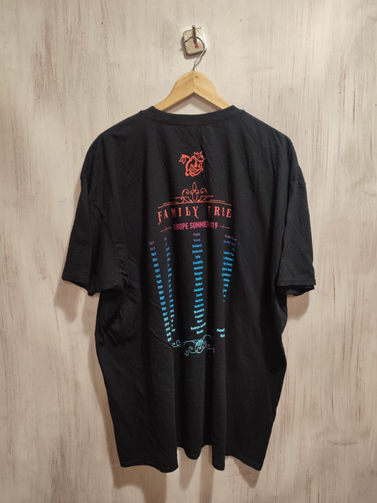 Black Stone Cherry 2019 Family tree Size 3XL Europe summer tour shirt tee rock