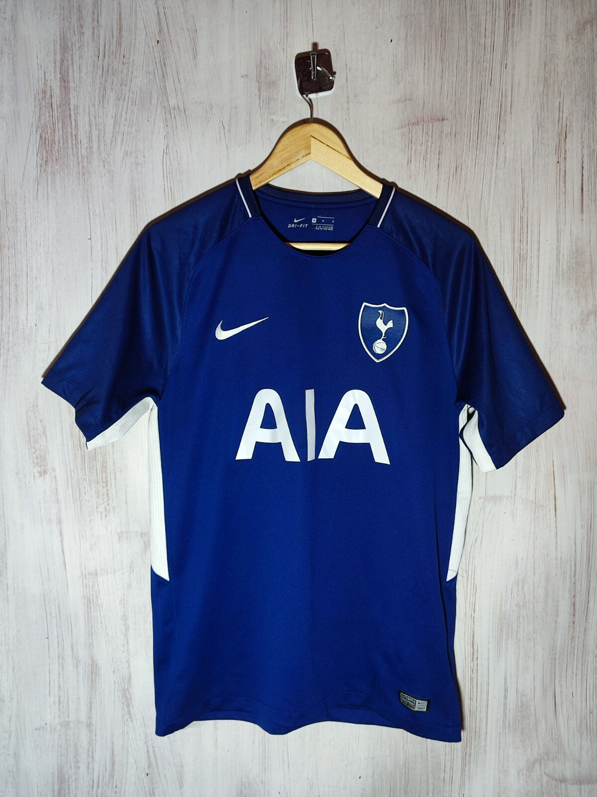 Tottenham Hotspur 2017 2018 away Sz M shirt jersey soccer kit Nike football tee