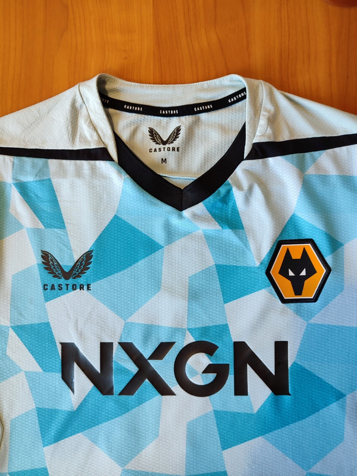Wolverhampton Wanderers 2022 2023 GK Sz M Wolves shirt jersey kit Goalkeeper #1